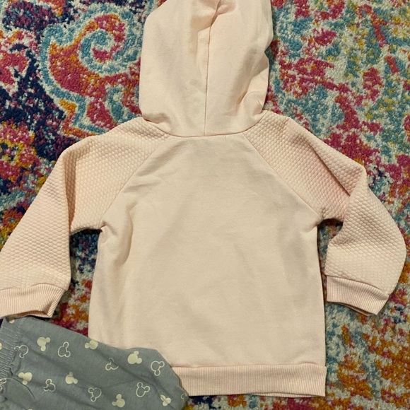 Disney Minnie/Mickey hoodie/legging set 2T - Picture 5 of 6
